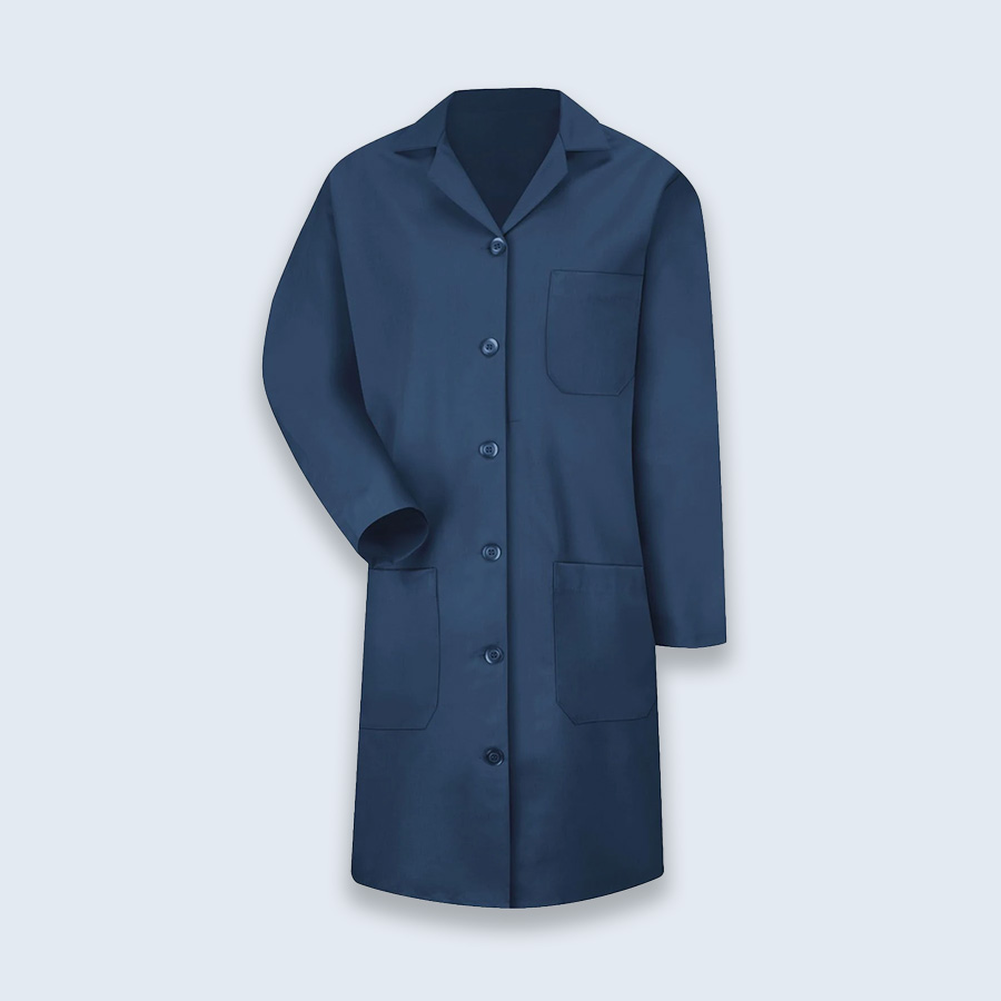 HS-DC4 Long Labcoat wt.3 Pockets
