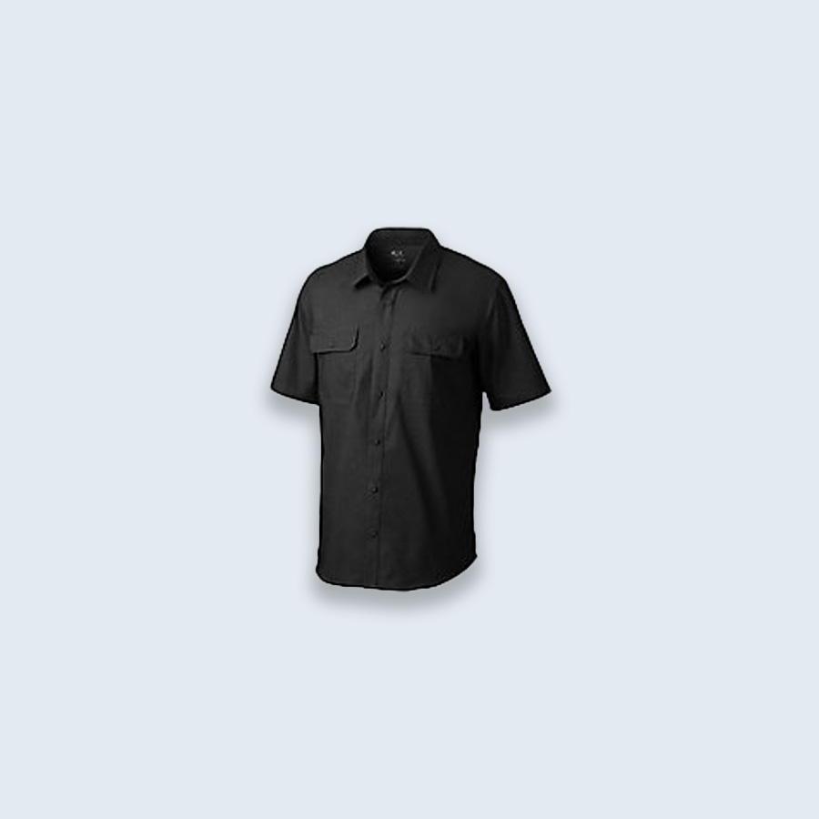 Short-Sleeve Tactical Uniform Shirt – Black