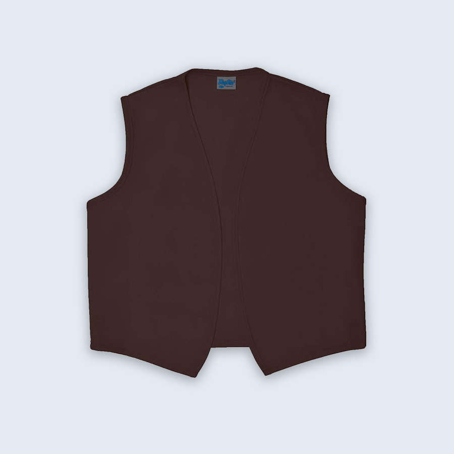 Supermarket Uniforms | Waist Coat | WCWOB BROWN