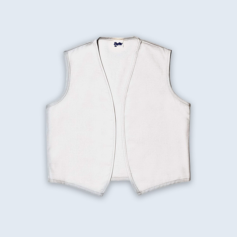 Supermarket Uniforms | Waist Coat | WCWOB WHITE